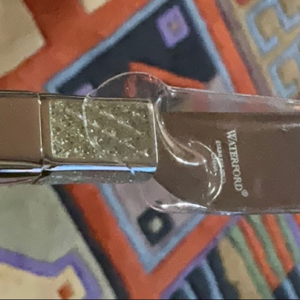 Waterford Lismore Diamond Silver Cake Knife and Server Set NIB - Picture 15 of 16